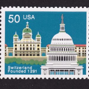 Scott #2532 Switzerland Founded 1291 Single Stamp - MNH
