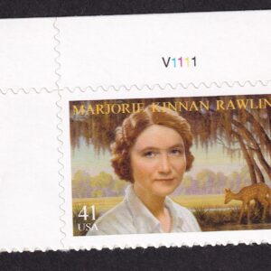 Scott #4223 Marjorie Kinnan Rawlings Plate # Single Stamp - MNH UL