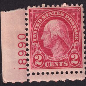 Scott #634 George Washington Plate # Single Stamp - MNH P#18990 #8 LL