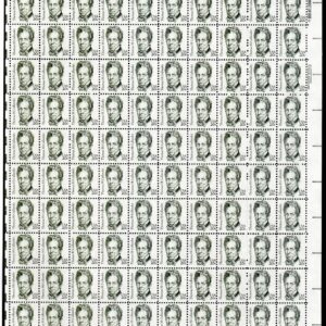 Scott #1861 Thomas H. Gallaudet Sheet of 100 Stamps - MNH P#2 LR