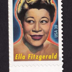 Scott #4120 Ella Fitzgerald Black Heritage Single Stamp - MNH w/Plate Position