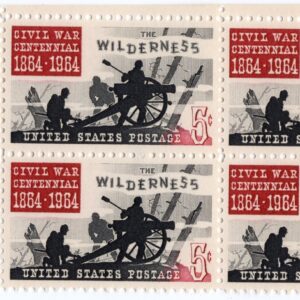 Scott #1181 Wilderness (Civil War 1864, Virginia) 5¢ Zip Block of 4 Stamps - MNH