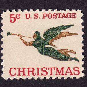 Scott #1276a Angel with Trumpet Single Stamp - MNH