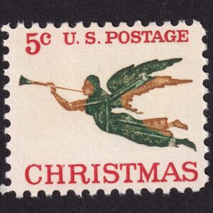 Scott #1276 Angel with Trumpet Single Stamp - MNH XF #1
