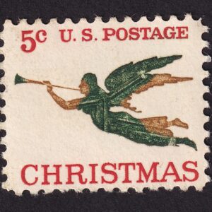 Scott #1276 Angel with Trumpet Single Stamp - MNH XF #2