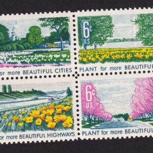 Scott #1368a (1365-68) Beautification Block of 4 Stamps - MNH