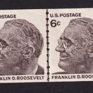 Scott #1305 Franklin D. Roosevelt Joint Line Pair - MNH