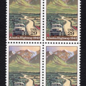 Scott #2635 Alaska Highway Block of 4 stamps - MNH