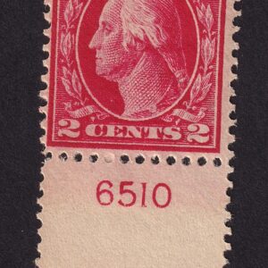Scott #406 George Washington Plate # Single Stamp - MNH P#6510