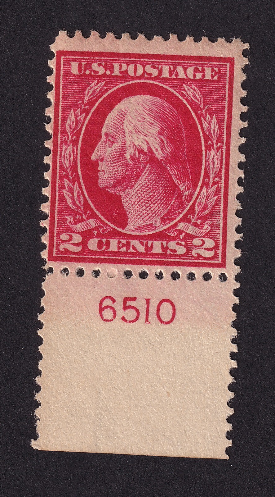 Scott #406 George Washington Plate # Single Stamp - MNH P#6510