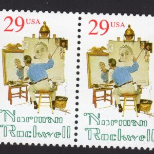 Scott #2839 29¢ Norman Rockwell Pair of Stamps - MNH