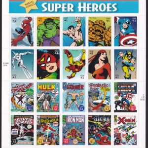 Scott #4159 Marvel Comic Book Sheet of 20 Stamps - MNH