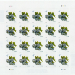 Scott #5652 Blueberries 4c Sheet of 20 stamps - MNH