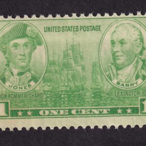 Scott #790 John Paul Jones & John Barry Single Stamp - MNH #2