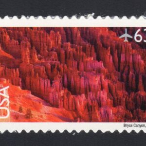 Scott #c139 Bryce Canyon Plate # Single Airmail Stamp - MNH