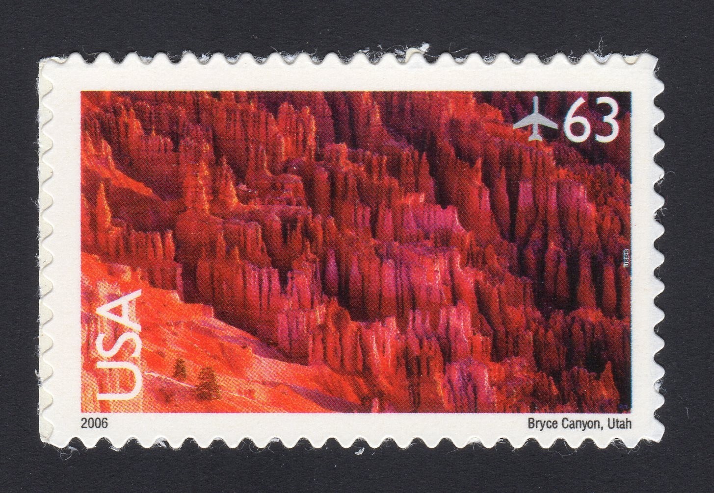 Scott #c139 Bryce Canyon Plate # Single Airmail Stamp - MNH