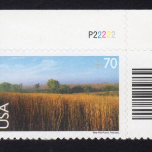 Scott #c136 Nine-Mile Prairie Plate # Single Airmail Stamp - MNH P#P22222