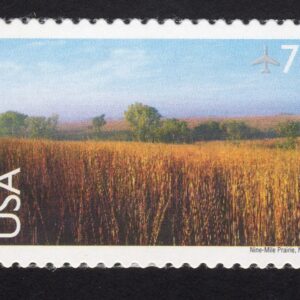 Scott #c136 Nine-Mile Prairie Single Airmail Stamp - MNH