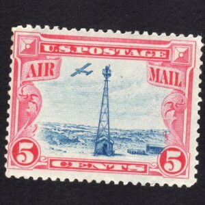 Scott #C11 5¢ Beacon on Rocky Mountains Single Stamp - MNH #2