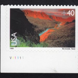 Scott #c134 Rio Grande River (Texas) Plate # Single Stamp - MNH LL