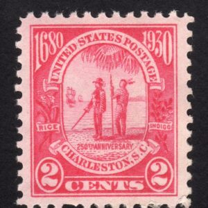 Scott #683 Charleston SC Single Stamp - MH