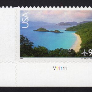 Scott #c145 St. John, US Virgin Islands Plate # Single Airmail Stamp - MNH LL