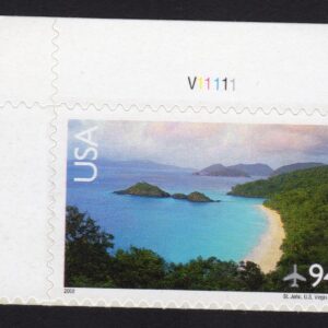 Scott #c145 St. John, US Virgin Islands Plate # Single Airmail Stamp - MNH UL