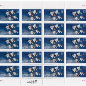 Scott #3167 Air Force 50th Anniversary (Thunderbirds) Sheet of 20 Stamps - MNH