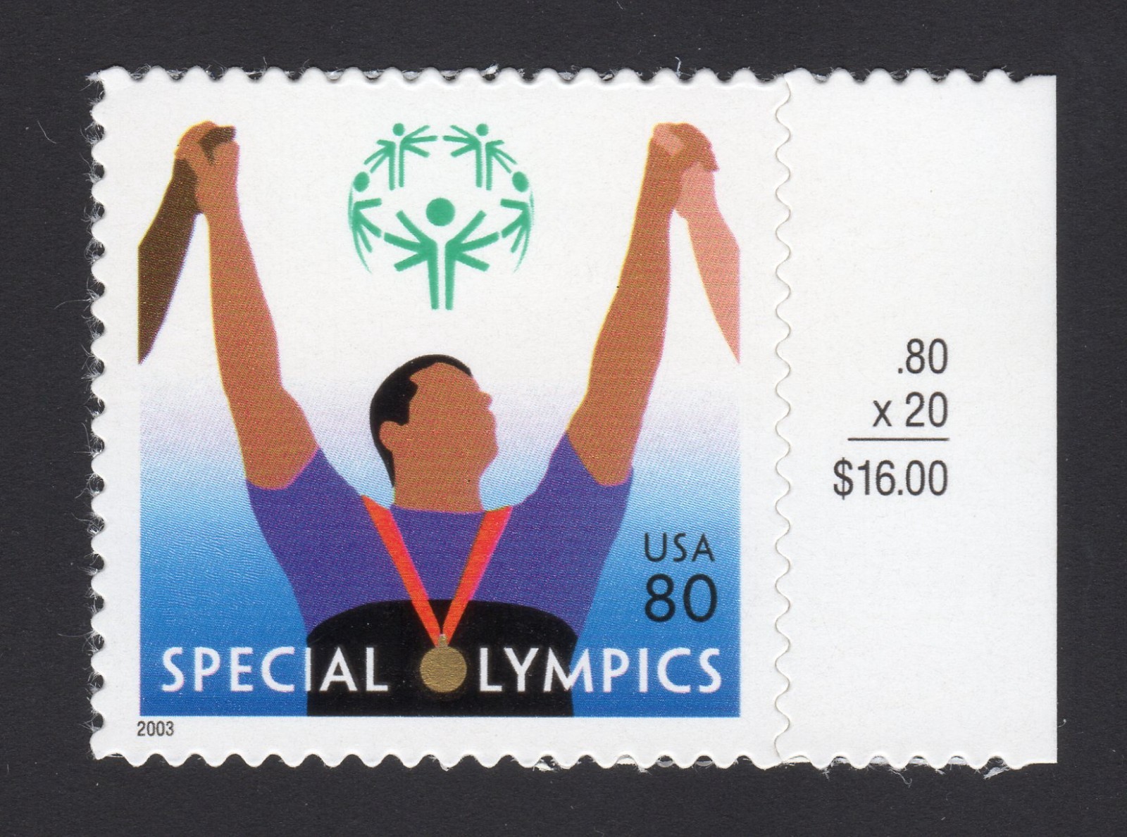 Scott #3771 Special Olympics Single Stamp - MNH w/Price