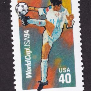 Scott #2835 World Cup Soccer 94 Single Stamp - MNH