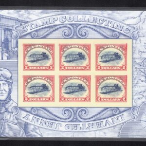 Scott #4806 Inverted Jenny Sheet of 6 Stamps - MNH in mount PC#5