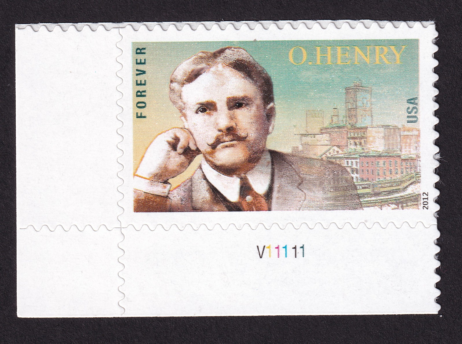 Scott #4705 O'Henry NYC Forever Plate # Single Stamp - MNH LL