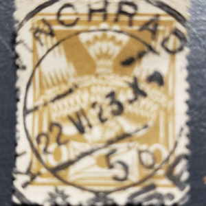 Stamp Europe Czechoslovakia Carrier Pigeon with Letter 1920 A5 #83