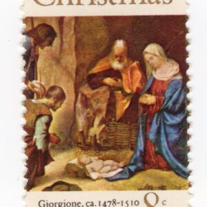 Scott #1444 Nativity Mary Joseph Jesus Single Stamp - MNH