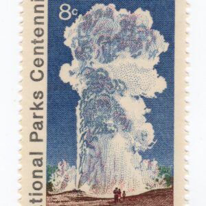 Scott #1453 National Parks Old Faithful Yellowstone Single Stamp - MNH