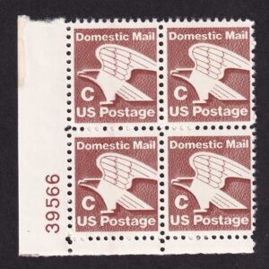 Scott #1946 C Series Eagle Plate Block of 4 stamps - MNH P#39566 LL