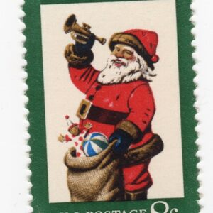 Scott #1472 Santa Trumpet Single Stamp - MNH