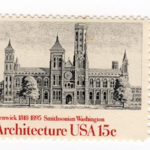 Scott #1838 Architecture Renwick Smithsonian Single Stamp - MNH