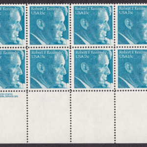 Scott #1770 Robert Kennedy Plate Block of 16 Stamps - MNH