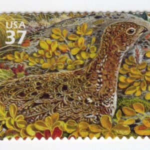 Scott #3802h Arctic Tundra (Nature Series) Willow Ptarmigan Single Stamp - MNH