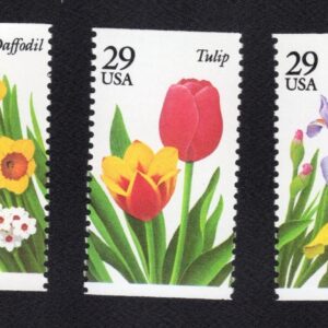 Scott #2764a - Garden Flowers Booklet Set of 5 Stamps - MNH