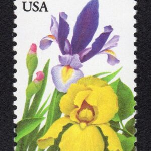 Scott #2763 - Garden Flowers Iris Booklet Single Stamp - MNH