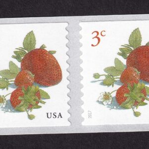 Scott #5201 Strawberries Coil Pair of Stamps - MNH