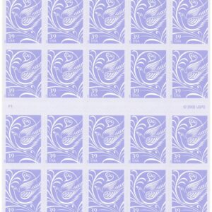Scott #3998a Our Wedding Stamps (Dove) Booklet of 20 Stamps - MNH