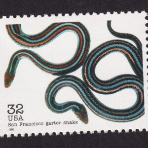 Scott #3105k Endangered Species San Francisco Garter Snake Single Stamp - MNH