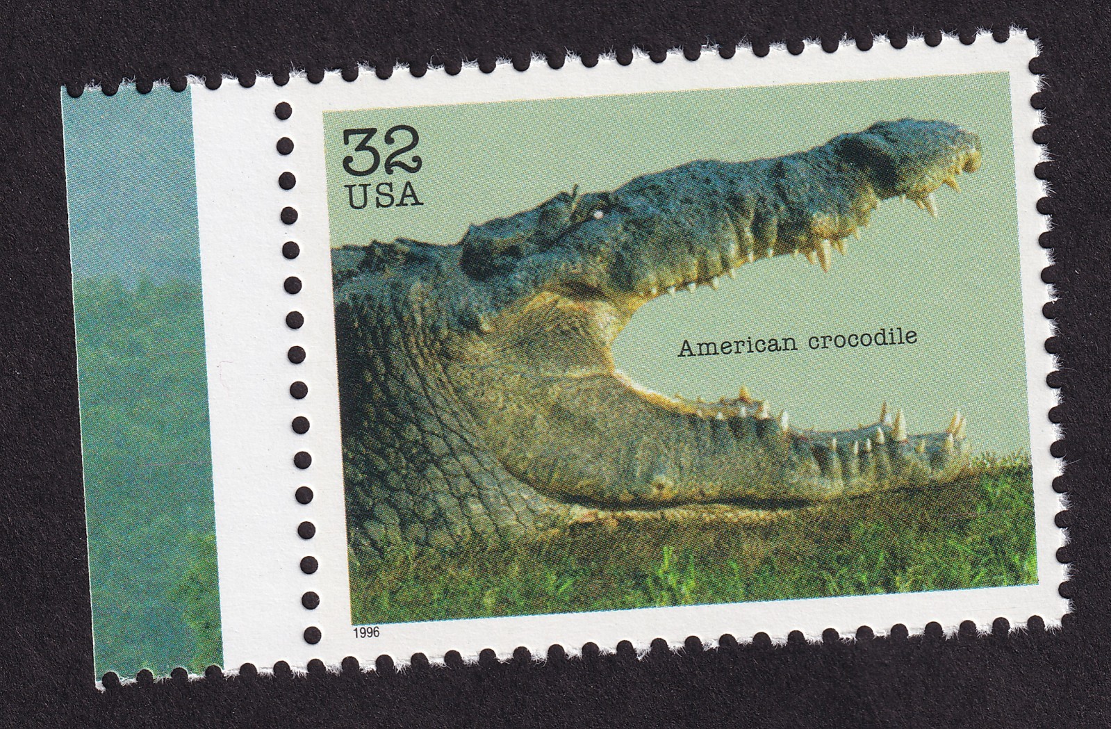 Scott #3105d Endangered Species American Crocodile Single Stamp - MNH