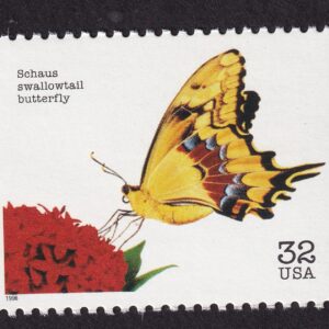 Scott #3105f Endangered Species Schaus Swallowtail Butterfly Single Stamp - MNH