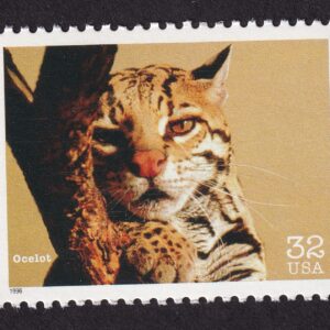 Scott #3105f Endangered Species Ocelot Single Stamp - MNH