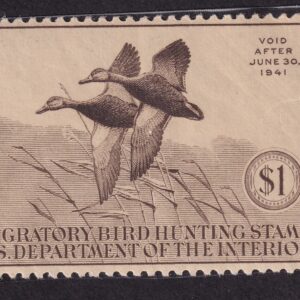 Scott #RW7 1941 Migratory Bird Hunting Stamp - MNH