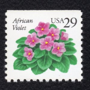 Scott #2486 African Violet Booklet Single Stamp - MNH